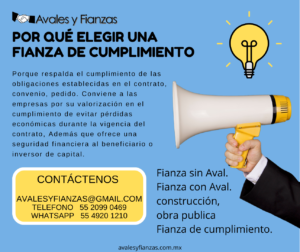 Por qué elegir una fianza de cumplimiento