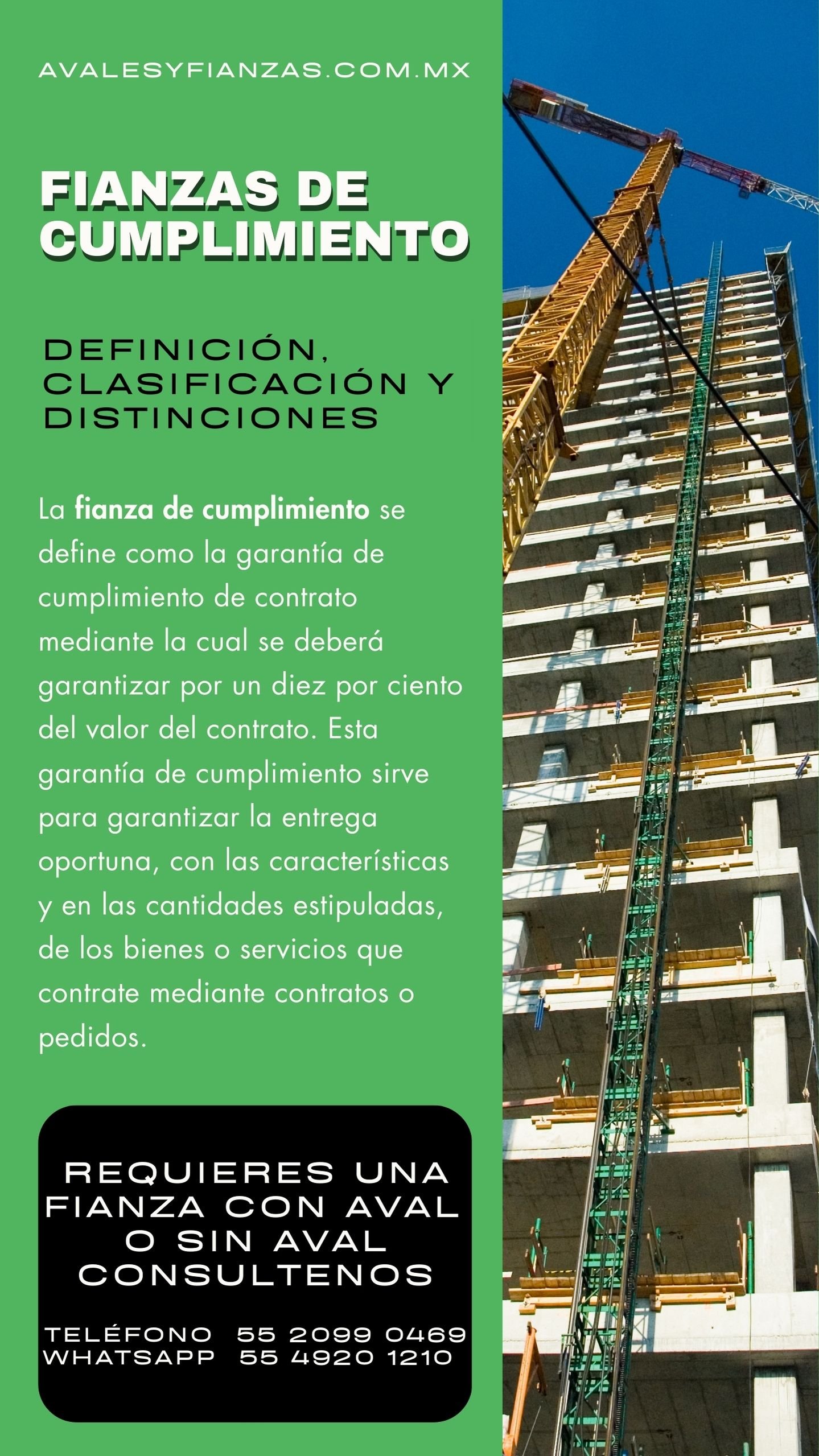 Los 3 Tipos de Fianzas de cumplimiento