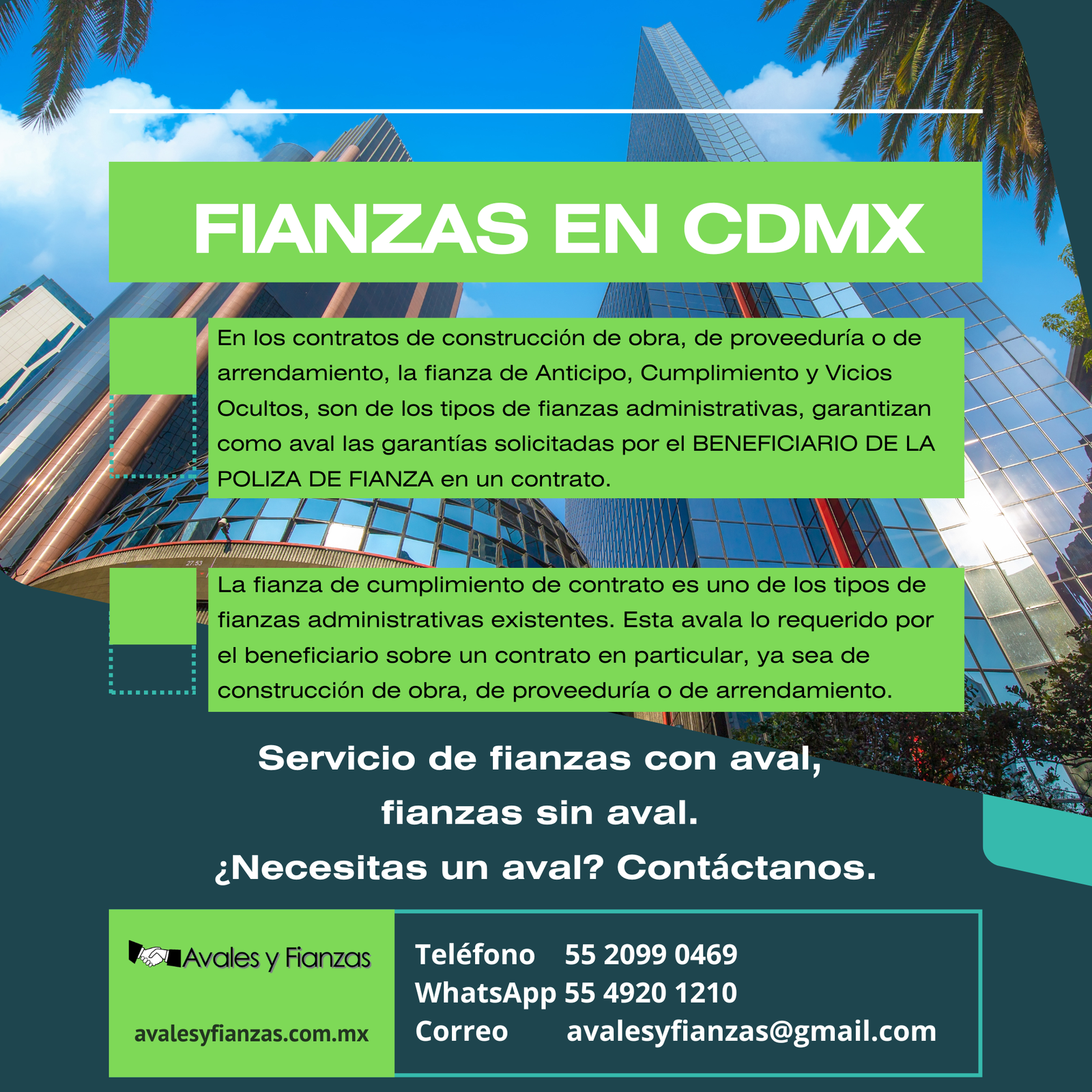 Fianzas en Cdmx