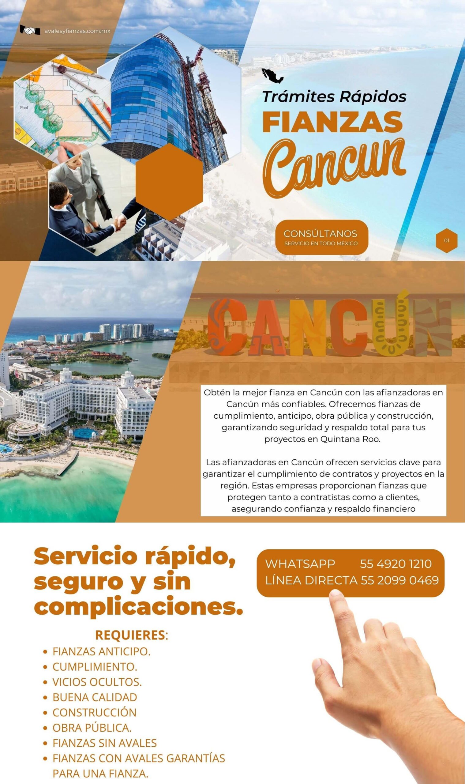 Fianzas en Cancún con Trámites Rápidos | Cotiza tu Fianza en 24–72 Horas